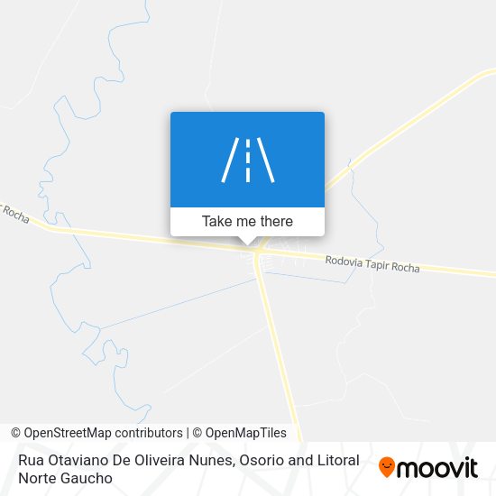 Rua Otaviano De Oliveira Nunes map