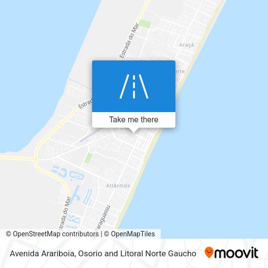 Avenida Arariboia map