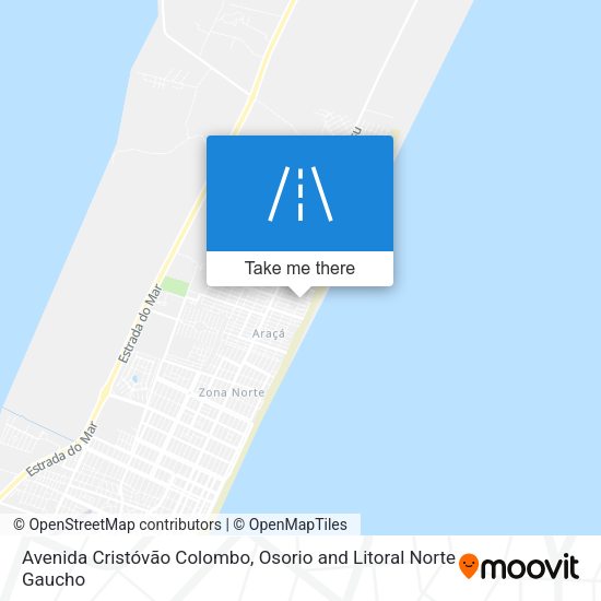 Avenida Cristóvão Colombo map