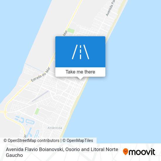 Avenida Flavio Boianovski map
