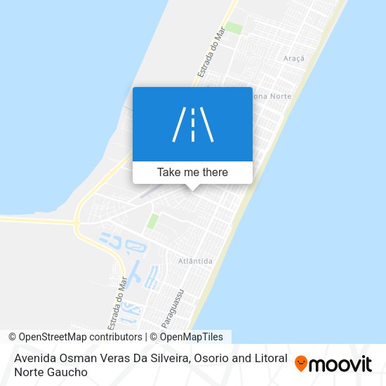 Avenida Osman Veras Da Silveira map