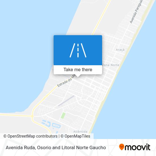 Avenida Ruda map