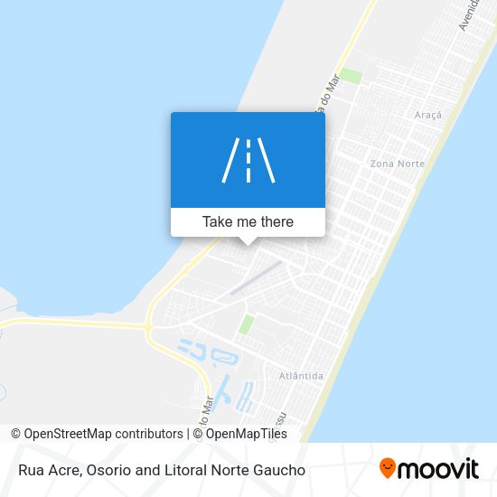 Rua Acre map