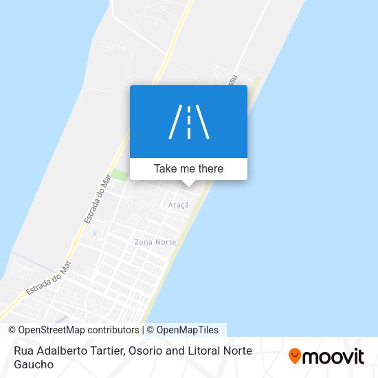 Rua Adalberto Tartier map