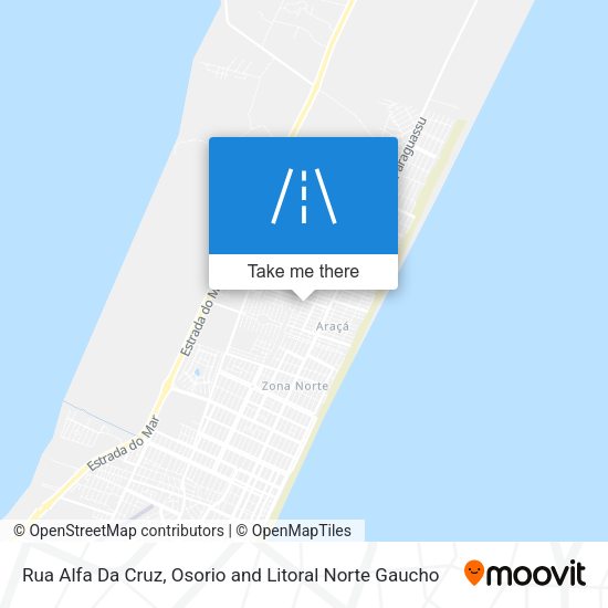 Rua Alfa Da Cruz map