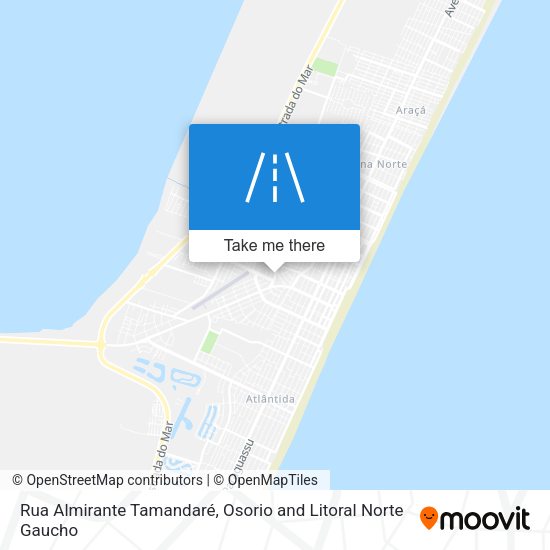 Rua Almirante Tamandaré map