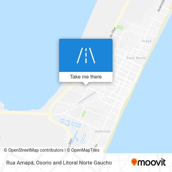 Rua Amapá map