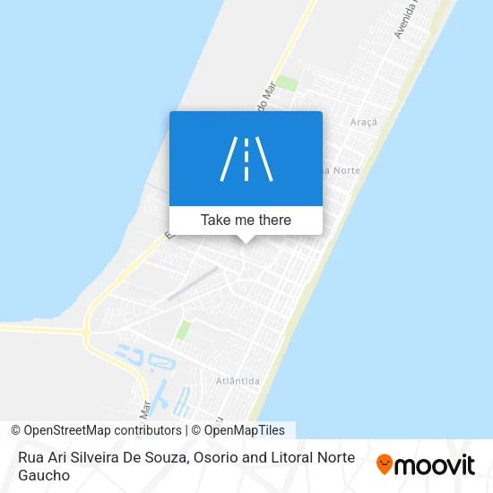 Rua Ari Silveira De Souza map