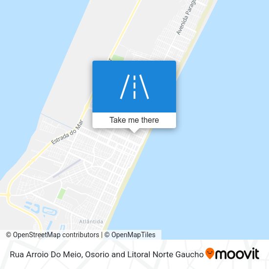 Rua Arroio Do Meio map