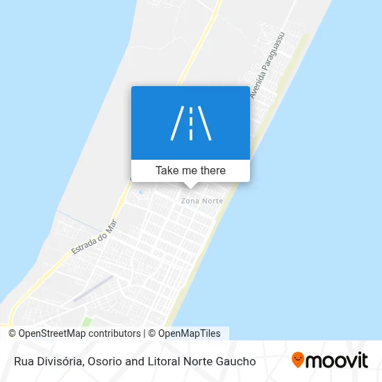 Rua Divisória map