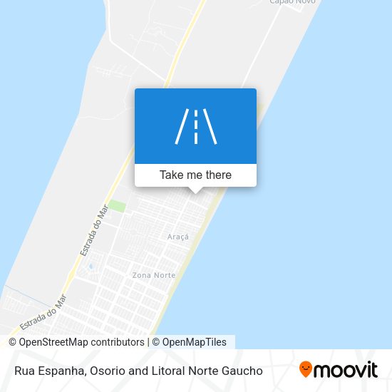 Rua Espanha map
