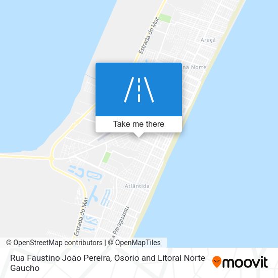 Rua Faustino João Pereira map