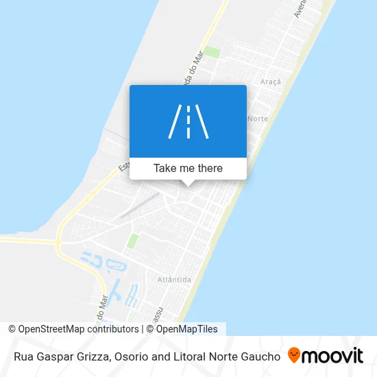 Rua Gaspar Grizza map