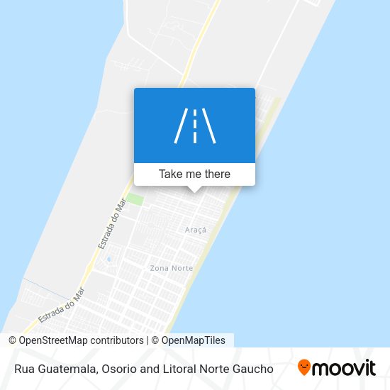 Rua Guatemala map