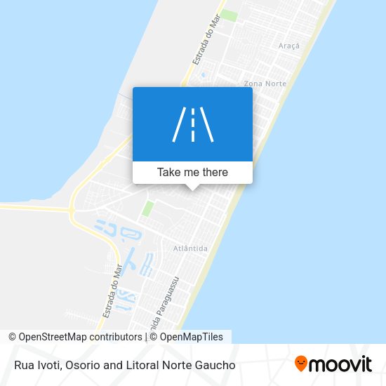 Rua Ivoti map