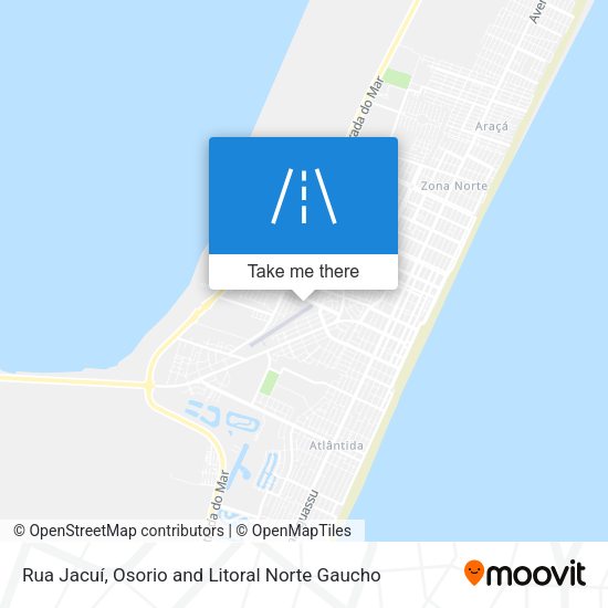 Rua Jacuí map