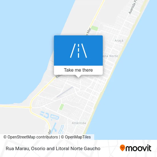 Rua Marau map