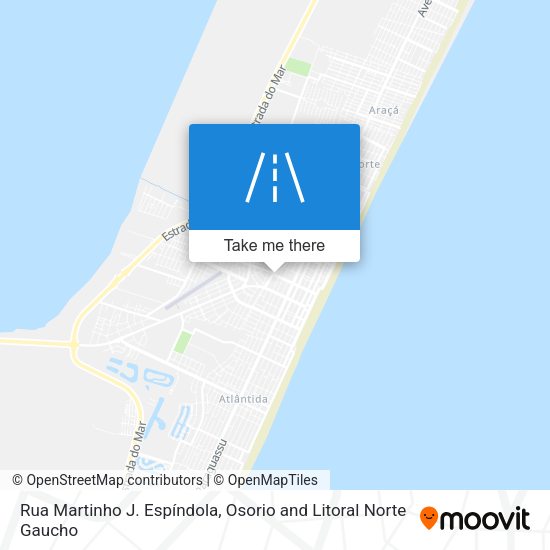 Rua Martinho J. Espíndola map