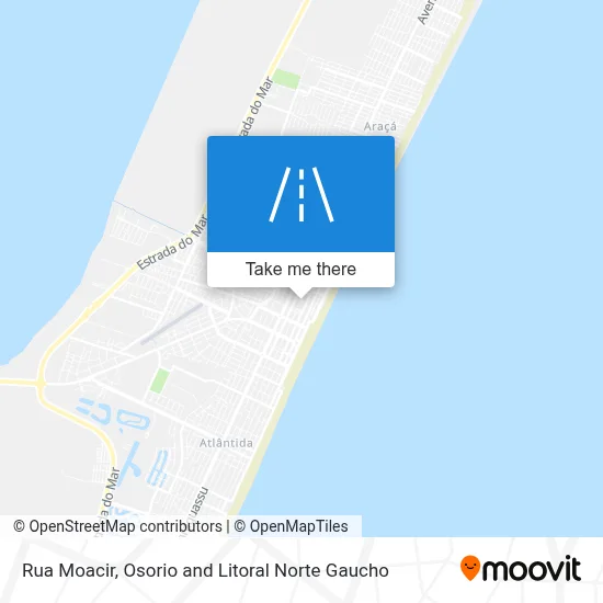Rua Moacir map
