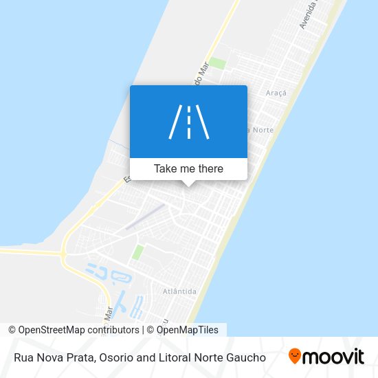 Rua Nova Prata map