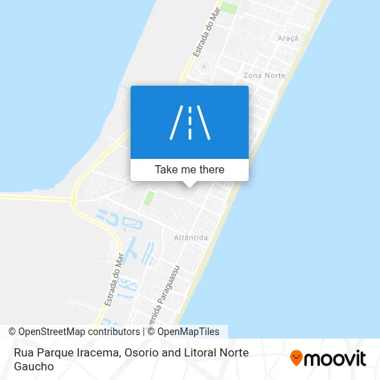 Rua Parque Iracema map