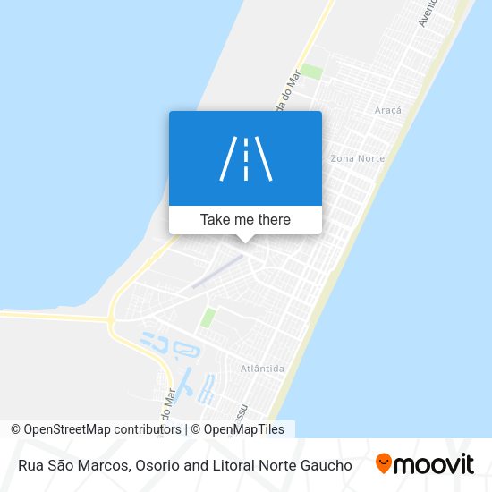 Rua São Marcos map