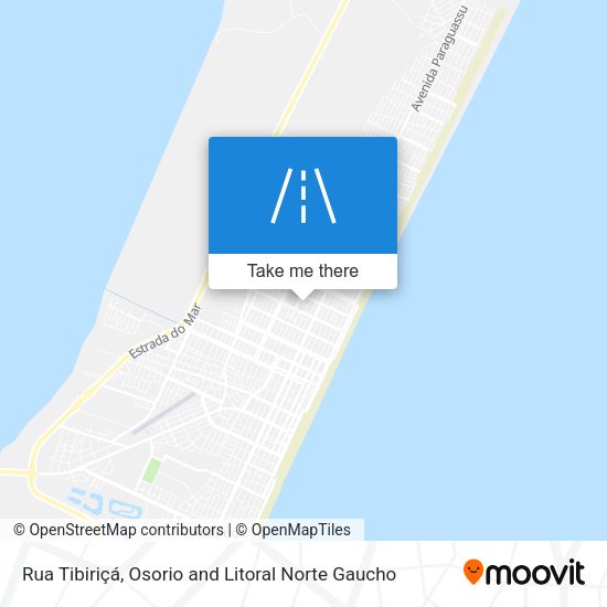 Rua Tibiriçá map