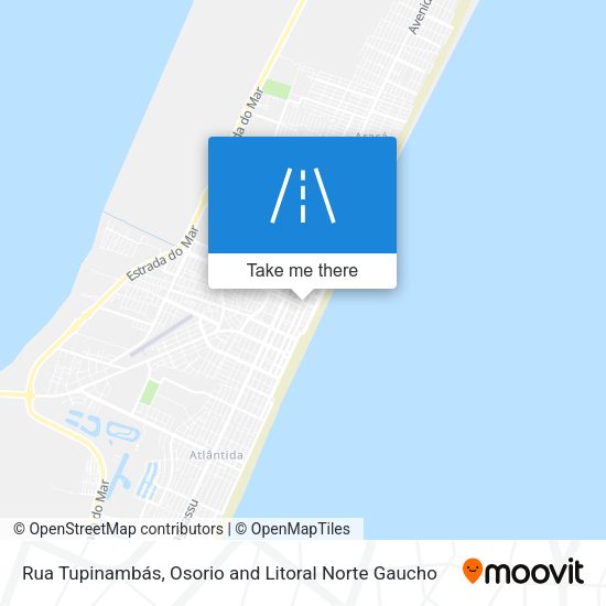Rua Tupinambás map