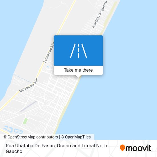 Rua Ubatuba De Farias map