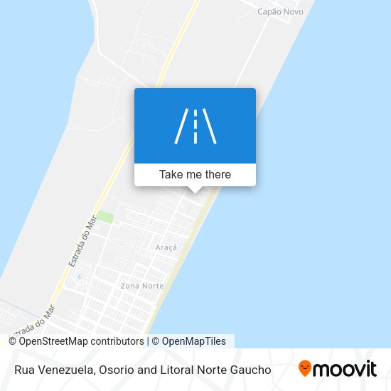 Rua Venezuela map