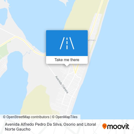 Avenida Alfredo Pedro Da Silva map