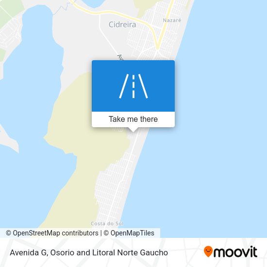 Avenida G map