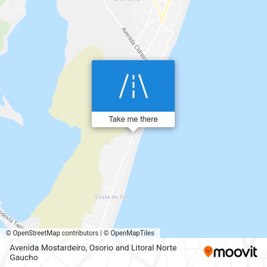 Avenida Mostardeiro map