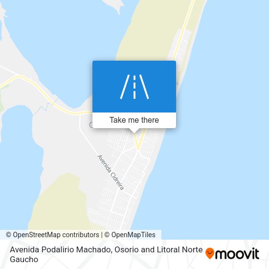 Avenida Podalirio Machado map