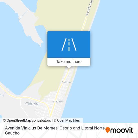 Avenida Vinicius De Moraes map