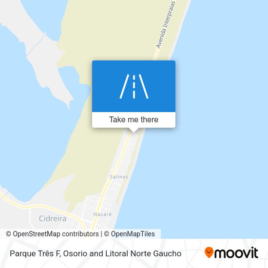 Parque Três F map
