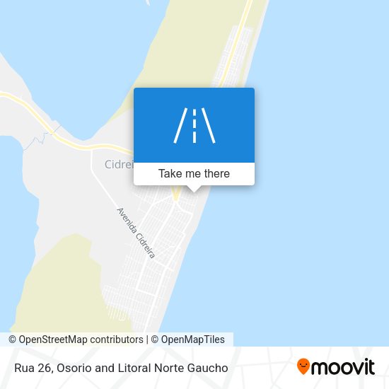 Rua 26 map