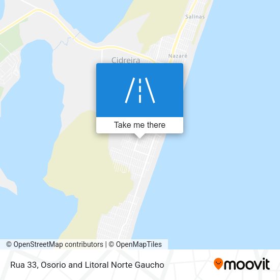 Rua 33 map