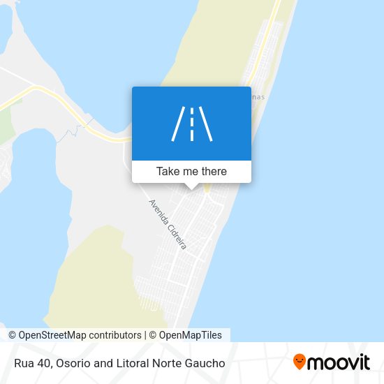 Rua 40 map