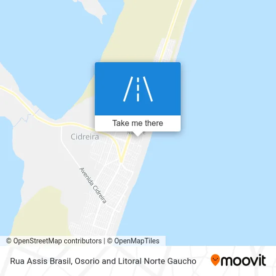 Rua Assis Brasil map