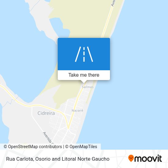 Rua Carlota map