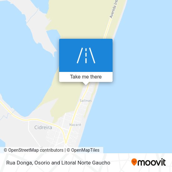 Rua Donga map