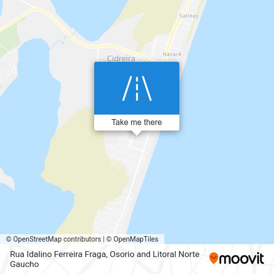 Rua Idalino Ferreira Fraga map