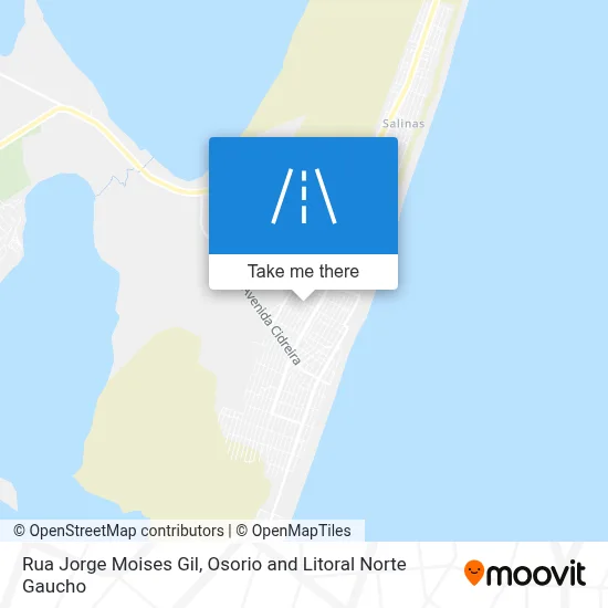 Rua Jorge Moises Gil map
