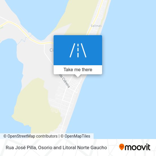 Rua José Pilla map