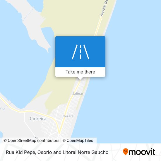 Rua Kid Pepe map