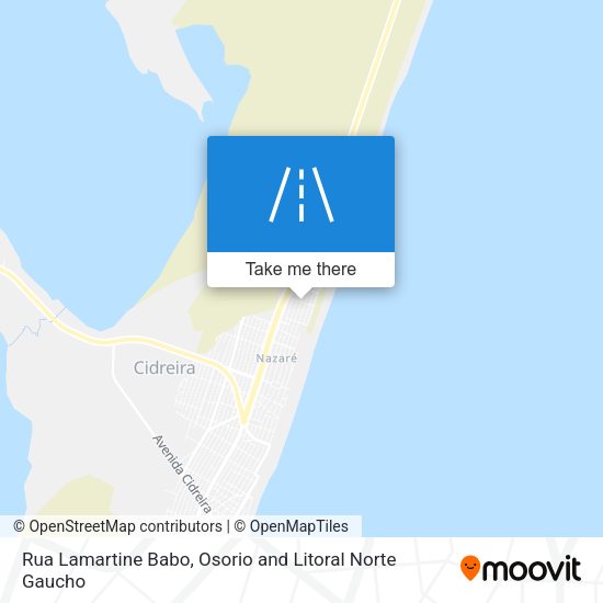 Rua Lamartine Babo map