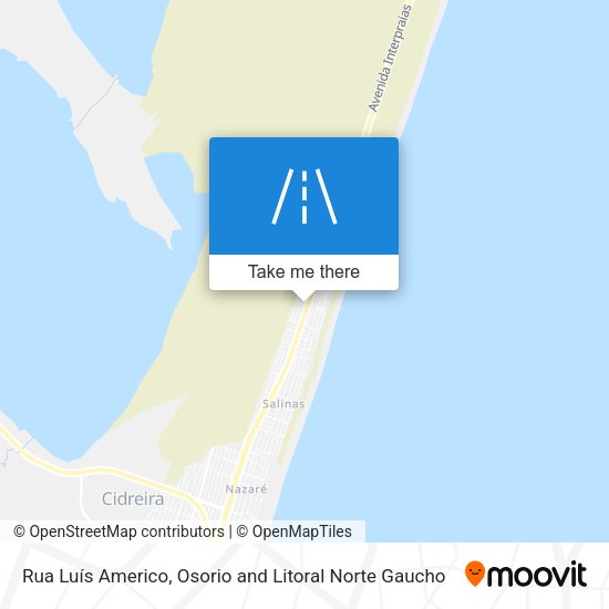 Rua Luís Americo map