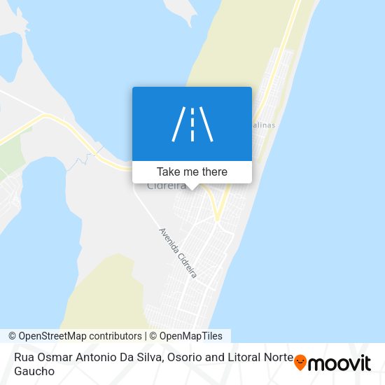 Rua Osmar Antonio Da Silva map