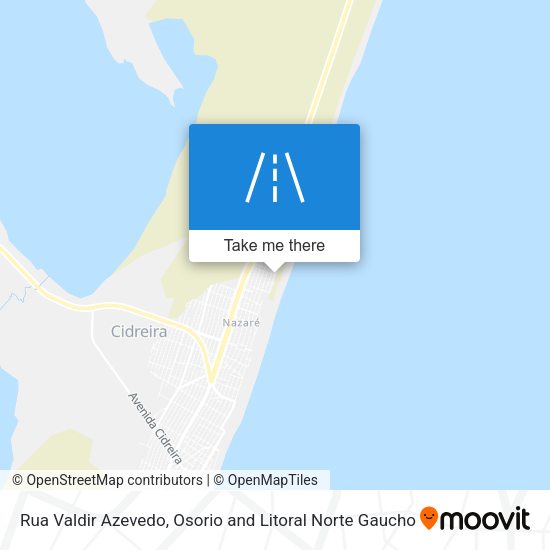 Rua Valdir Azevedo map